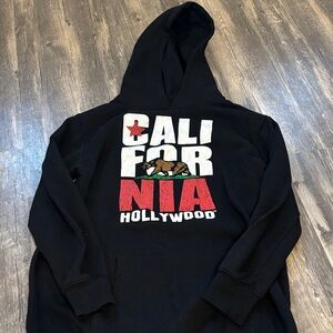 California Hollywood Black Hoodie
